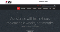 Desktop Screenshot of habinc.com